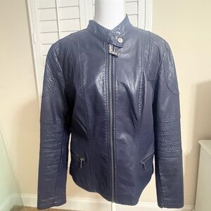 Women's Faux Leather Jacket